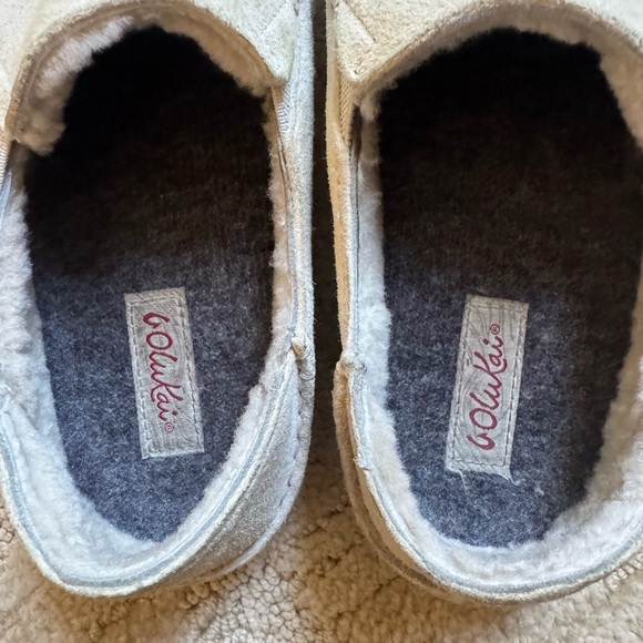 OluKai Women's Gray Slip-On Shoes - Picture 5 of 6